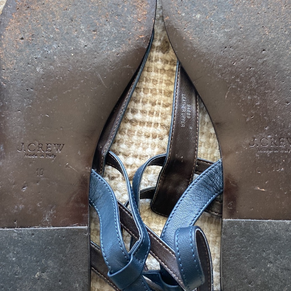 J. Crew navy gladiator sandal - Picture 4 of 4